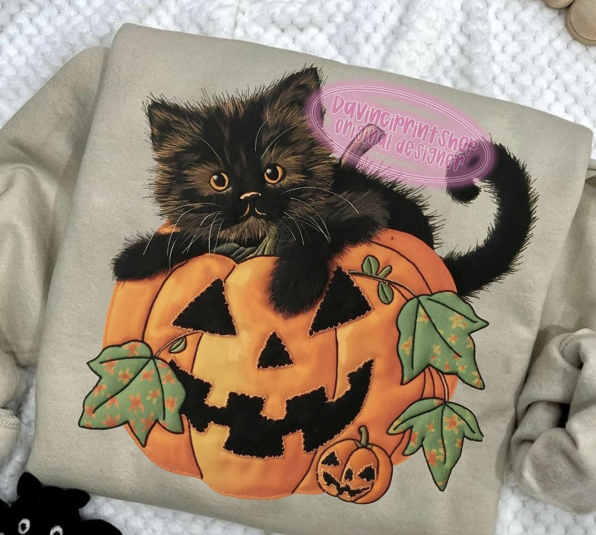 Salem the Jack-O-Lantern Kitty