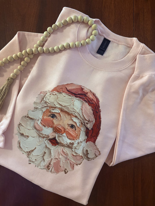 Brushstroke Santa