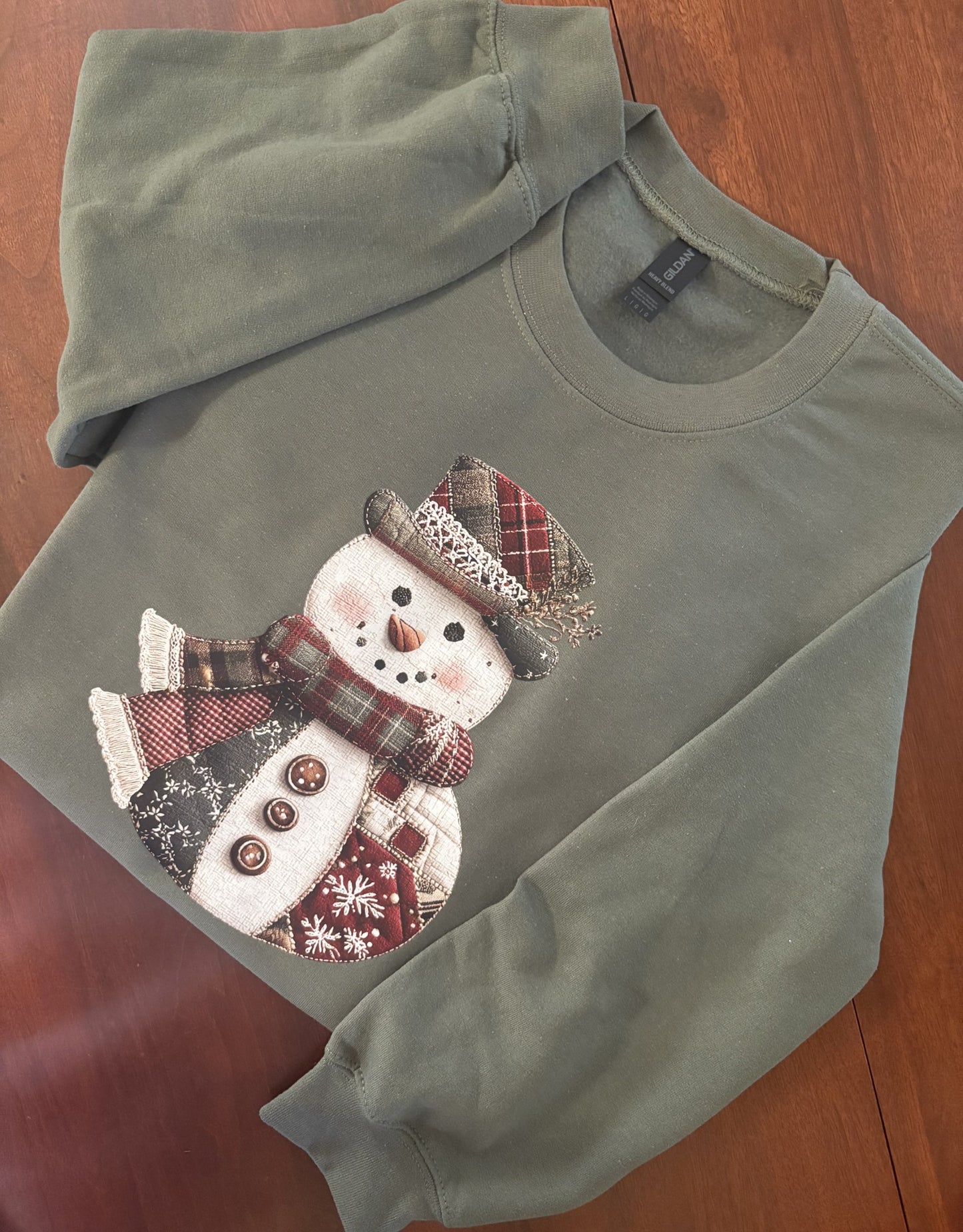 Patchwork Snowman